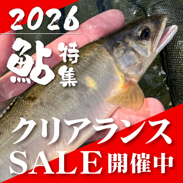 鮎用品クリアランス