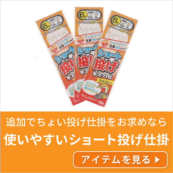 ショート投げ仕掛け