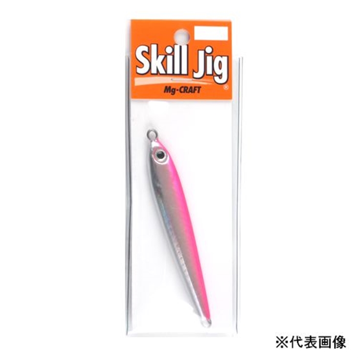 スキルジグ 矢羽ホロ 42g ピンク - 釣具のポイント 【公式