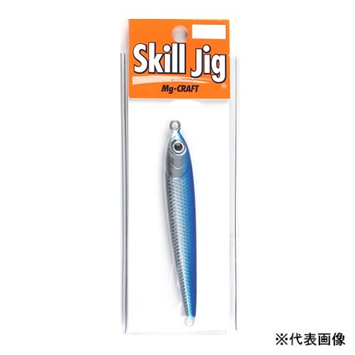 スキルジグ アルミ 50g ブルー - 釣具のポイント 【公式