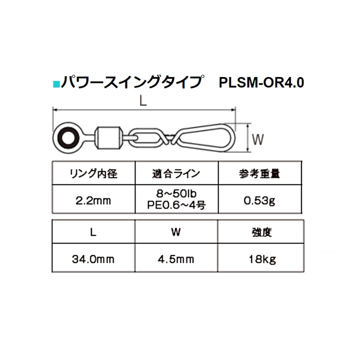 激安通販新作 Ｗスナップ付サルカン ４号 ブラック ゆうパケット materialworldblog.com