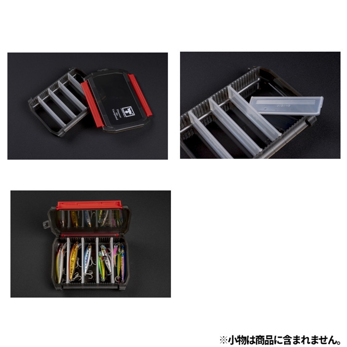 ジャッカル 1510D ダブルオープンタックルボックス クリアブラック(クリアブラック): バッカン・ケース・ボックス  釣り具の通販なら｜釣具のポイント 【公式】オンラインストア