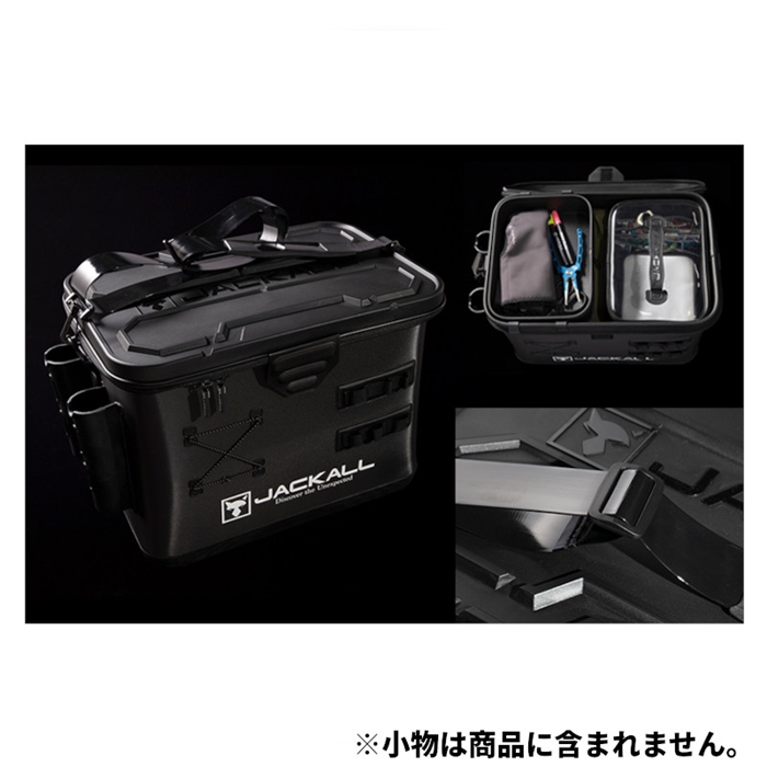 ジャッカル タックルコンテナR Lサイズ ブラック - 釣具の