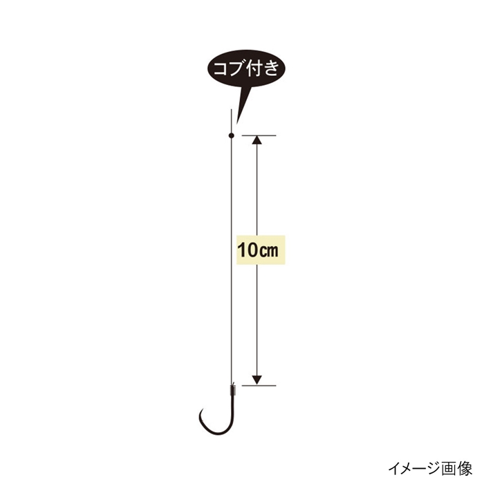 がまかつ 糸付 競技カワハギ 速攻 10cm 30本 針4号-ハリス2号