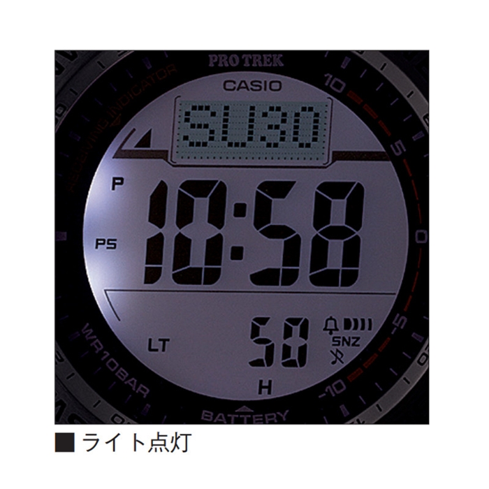 カシオ プロトレック クライマーライン PRW-3400-1JF (高機能腕時計