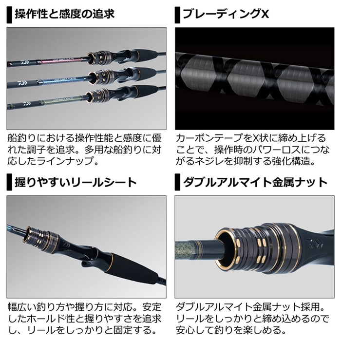 ダイワ ライトゲームX 73 H-190・R ダイワ ライトゲームX 73 H-190・R