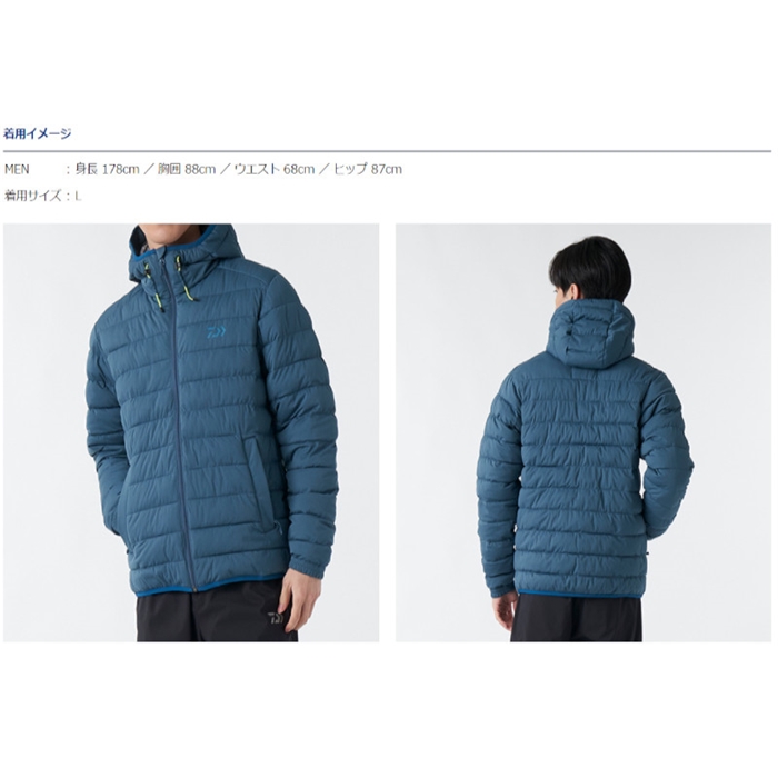 ダイワ ダンロテック サーモジャケット DJ-2322 ブラウン サイズXL 楽天市場】ダイワ DJ-2322 ダンロテック サーモジャケット