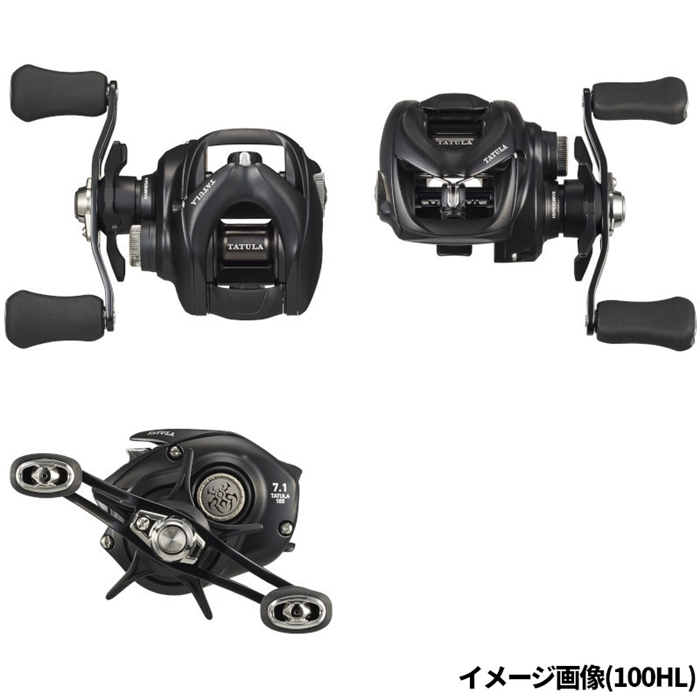 Daiwa Baitcasting Reel 24 TATULA TW 100HL Left 7.1:1 Fishing Reel IN B