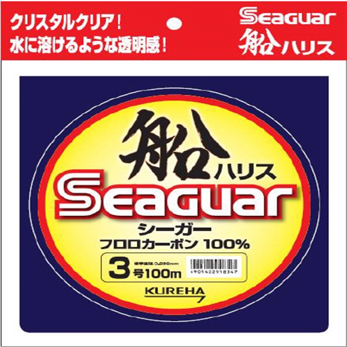 クレハ シーガー船ハリス ６．０号 １００ｍ(6.0号 クリア): ライン・ハリス・道糸 釣り具の通販なら｜釣具のポイント 【公式】オンラインストア