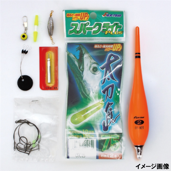 冨士灯器/ゼクサス こだわり太刀魚仕掛けセット TYPE N2 - 釣具