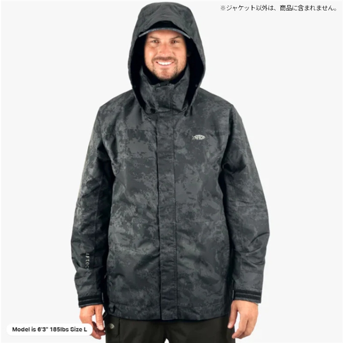 aftco stormbreaker jacket サイズM AFTCO(アフコ) Men's Hydro Jacket MJ61 M(USサイズ-S) Black Storm
