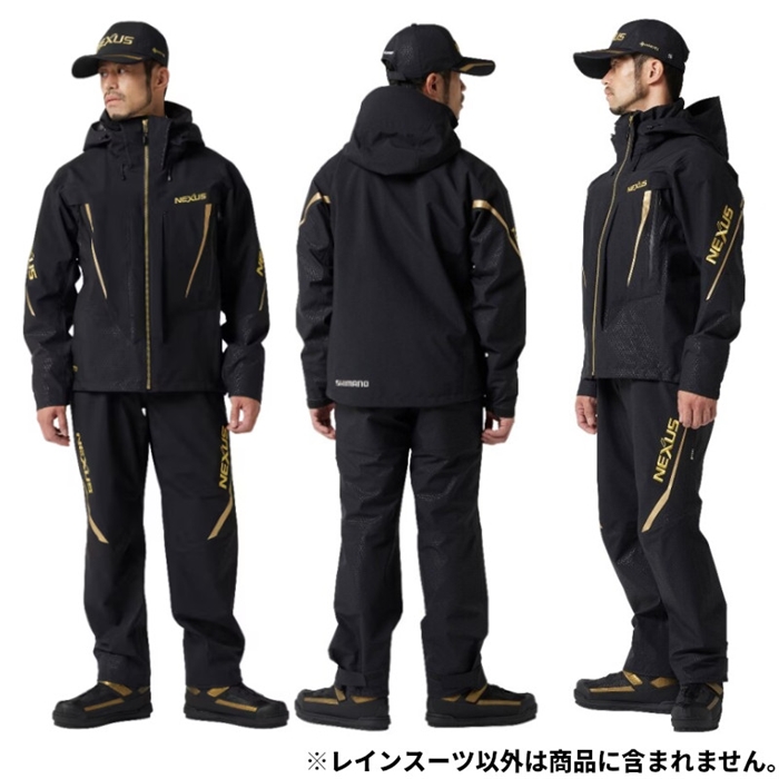 シマノ ゴアテックス レインスーツ M レッド RA-101X - 釣具の