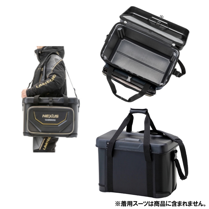 シマノ 磯クール XT 36L ブラック BA-125U(ブラック): バッカン