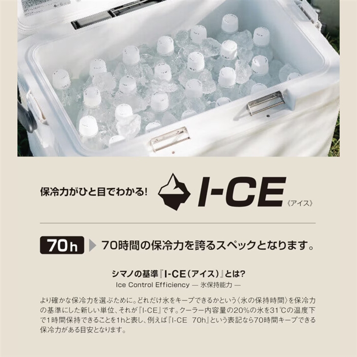 シマノ フィクセル ライト 22L ホワイト NF-422V クーラーボックス
