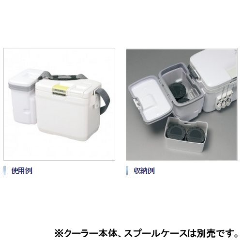 シマノ クーラーサイドボックス CS-777G ピュアホワイト
