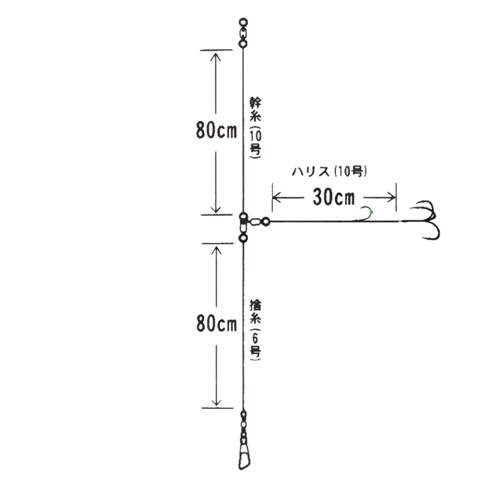 がまかつ(Gamakatsu) トリプルフック 泳がせヒラメ