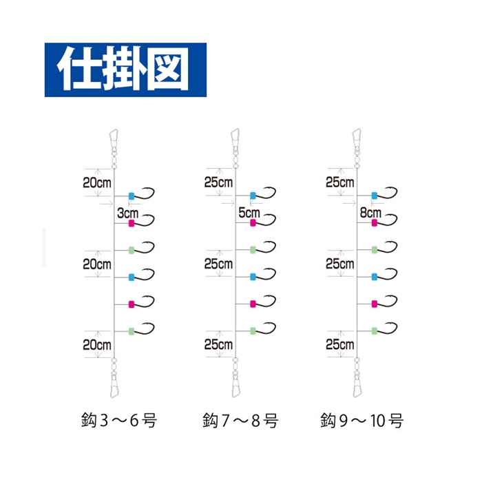 ハヤブサ 小アジ専科 079ピンクスキン 針7号-ハリス1号 HS079【ゆうパケット】(7-1号): 鈎・仕掛 釣り具の通販なら｜釣具のポイント  【公式】オンラインストア