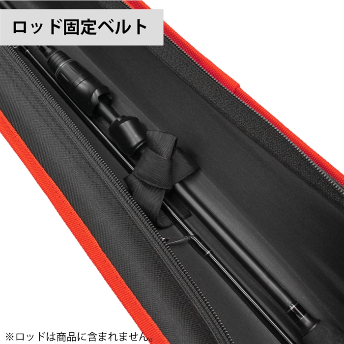 リアルメソッド スリムロッドケース 130cm ブラック Real Method ブラック バッカン ケース ボックス 釣り具の通販なら 釣具のポイント 公式 オンラインストア