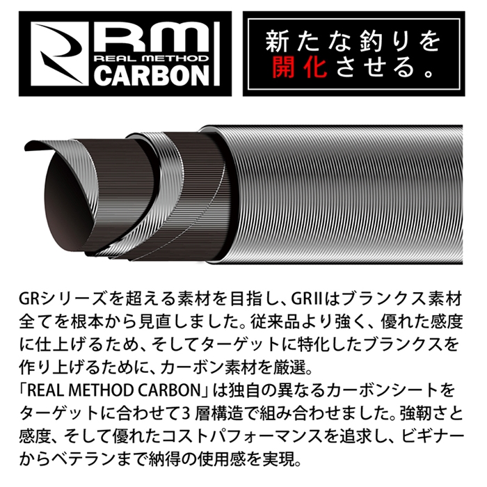 リアルメソッド モビリティーゲーム-GRII 986MH パックロッド