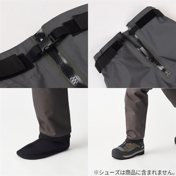 リバレイ/RBB リバレイ RV フロントオープンウエストSTウェーダー M