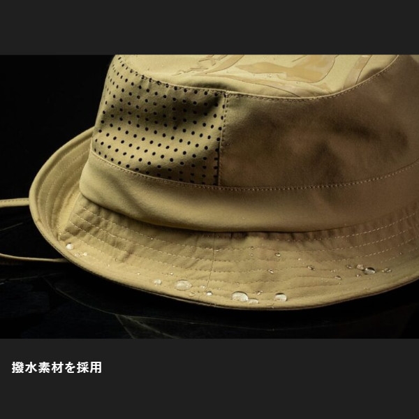 ジャッカル サイドメッシュバケットハット ブラック - 釣具の