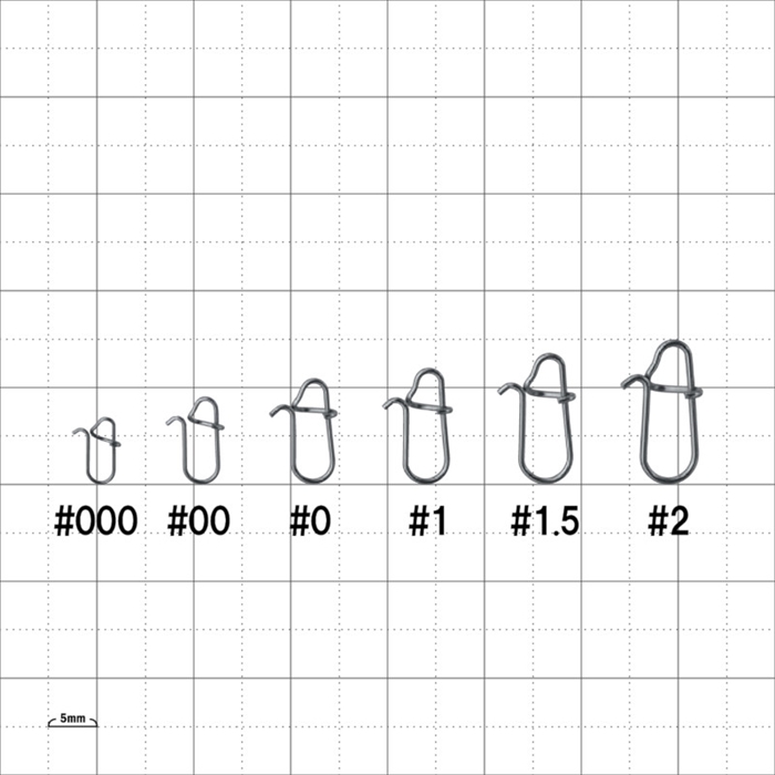 がまかつ ラグゼ Ti スナップワイド #000 80-721【ゆうパケット がまかつ ラグゼ Ti スナップワイド #000 80-721【ゆうパケット