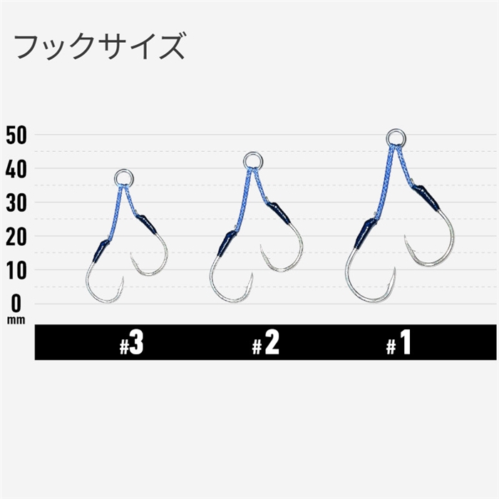 ヴァンフック ジゲンSLツイン #3 シルバー JSL-37【ゆうパケット