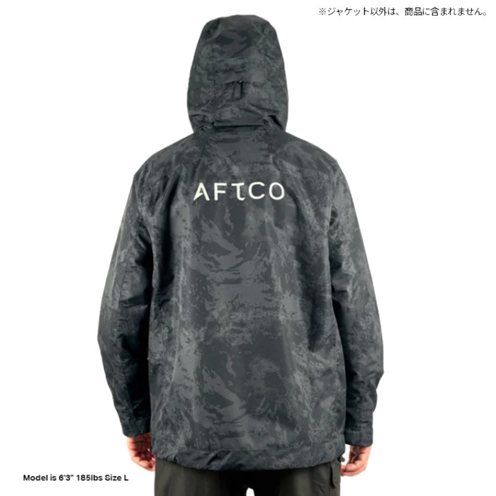 AFTCO(アフコ) Men's Hydro Jacket MJ61 M(USサイズ-S) Black Storm