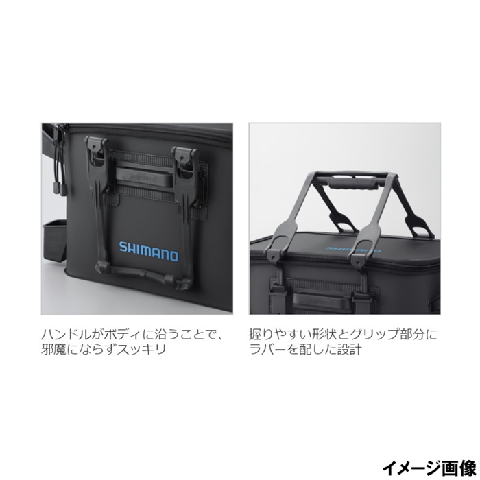 シマノ ロッドレスト　タックルバッグ(ハードタイプ)　27L2　ブラック　[BK-021R]