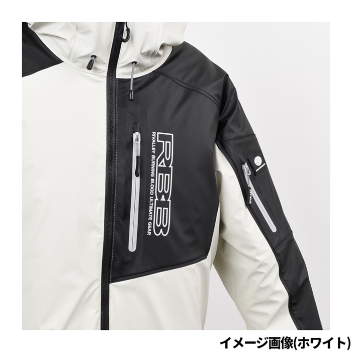 最新エルメス リバレイ/RBB ブラック M フィッシャーマンWDジャケット RBB ウェア