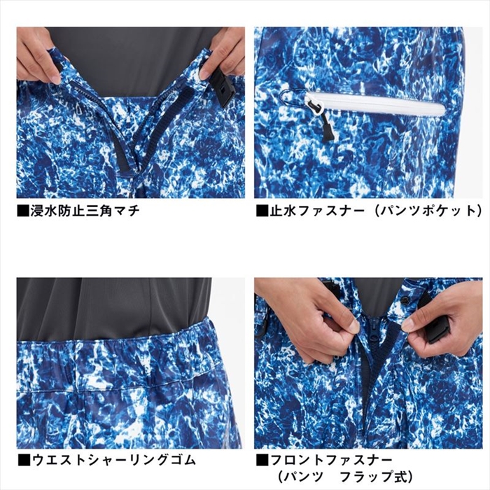 ダイワ DR-6224P PUオーシャンハーフパンツ M ライトグレー