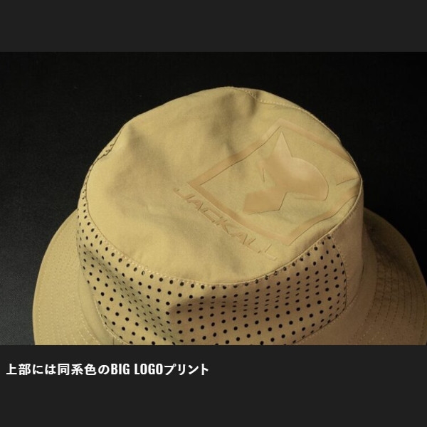 ジャッカル　アウトドアハット　ブラック ジャッカル パッカブルハット | RODMAN