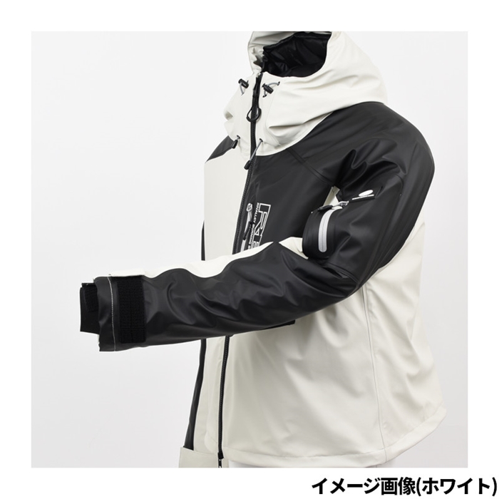 美品】リバレイ 防寒服アウター 7686 RBB BLK/ホワイト M