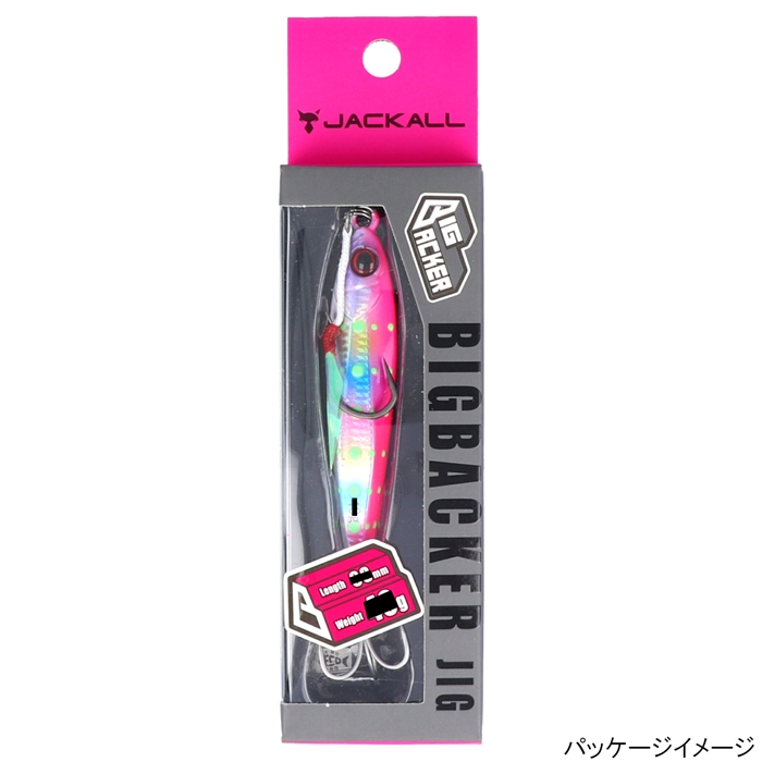 すぐったレディース福袋 ジャッカル ビッグバッカー ジグ 60g ピンクキャンディーグロー ロッド