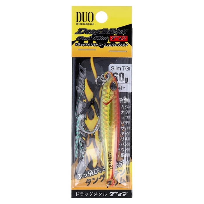 Duo ドラッグメタル キャストスリム Tg 60g アカキン ゆうパケット アカキン ルアー 釣り具の通販なら 釣具のポイント 公式 オンラインストア