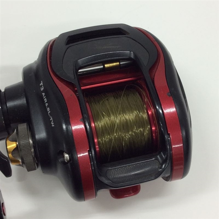 リール Daiwa T3 AIR 6.8 中古品】【ランク：C】ダイワ T3 AIR 6.8L-TW【返品不可
