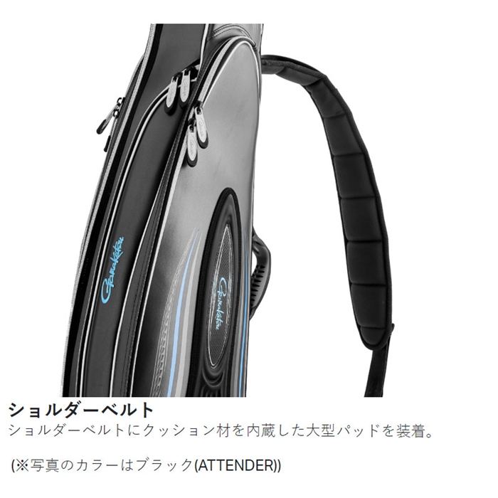 がまかつ ロッドケース GC298 レッド【大型商品】 - 釣具の