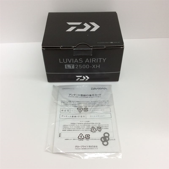中古品】【ランク:AB】ダイワ 21ルビアスエアリティ LT2500-XH 中古品】【ランク:AB】ダイワ 21ルビアスエアリティ LT2500-XH