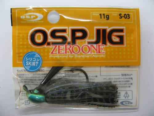 OSP ＯＳＰ　ＪＩＧ　ZEROONE（オー・エス・ピーゼロワンジグ）　１１ｇ　＃Ｓ０３