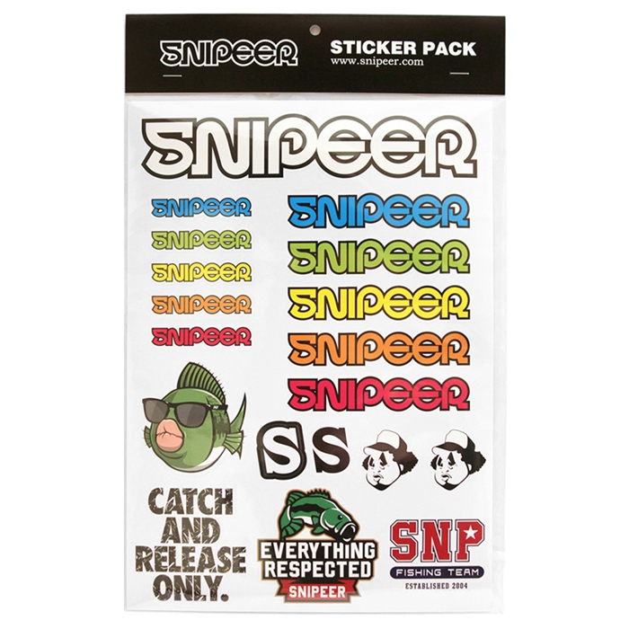 スナイパー　STICKER　PACK　SNP-SC005#1【ゆうパケット】 (台紙)182×257mm