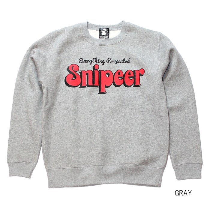 スナイパー S-LIDER SWEAT SNP-SW002-G M GRAY スナイパー S-LIDER SWEAT SNP-SW002-G M GRAY - 釣具のポイント