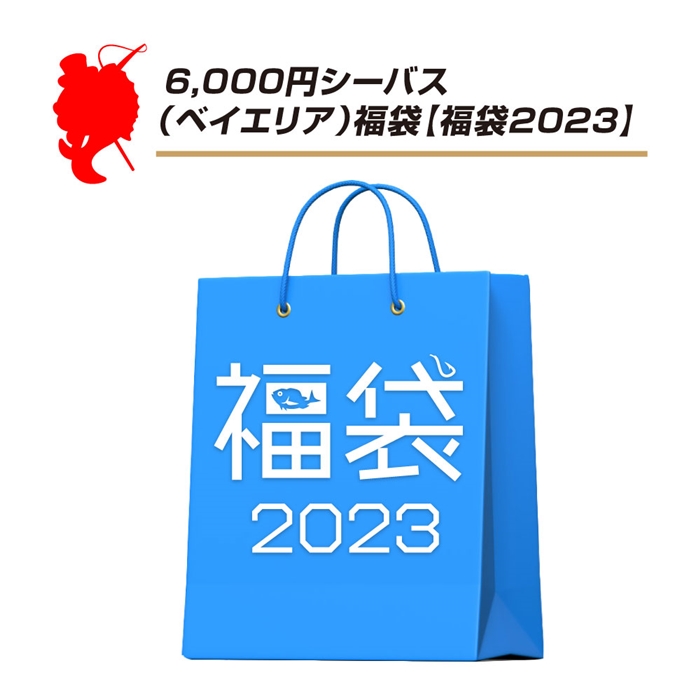 6000円シーバス(ベイエリア)福袋【福袋2023】バラエティ福袋