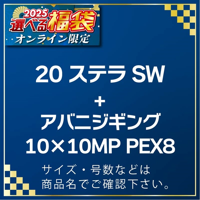 B01-020301 20ステラSW4000XG & AJ10×10MP PE X8 200m 2号 #25
