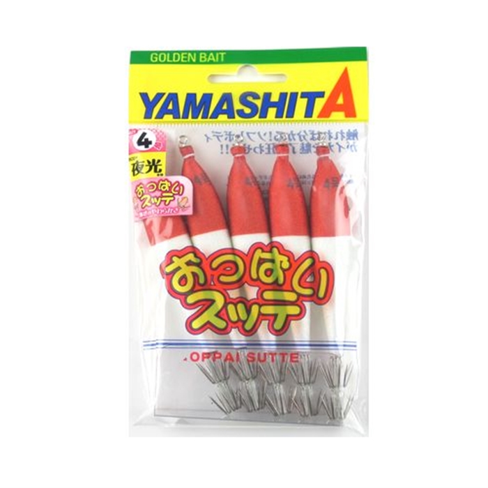 ヤマリア おっぱいスッテ 布巻 ５本入 ４号ーＴ２ Ｆ／赤帽【ゆうパケット】(4号 F/赤帽): エギ・イカ・タコ用品  釣り具の通販なら｜釣具のポイント 【公式】オンラインストア
