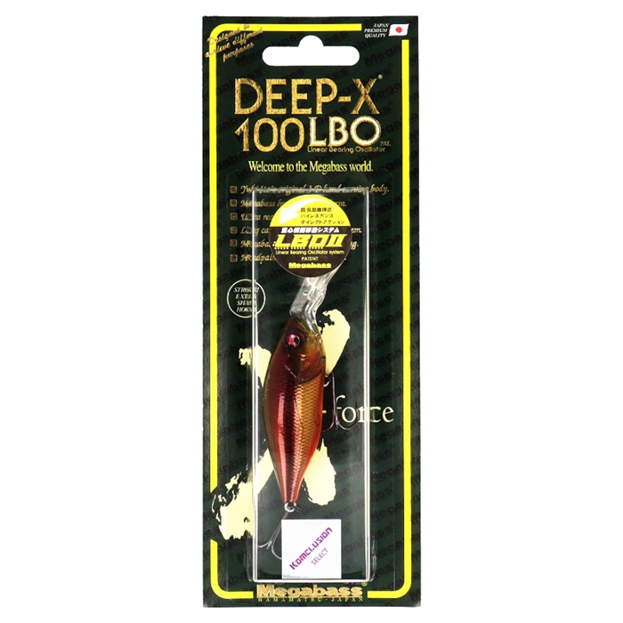 メガバス DEEP-X100 LBO SP-C 房総シークレット - 釣具の