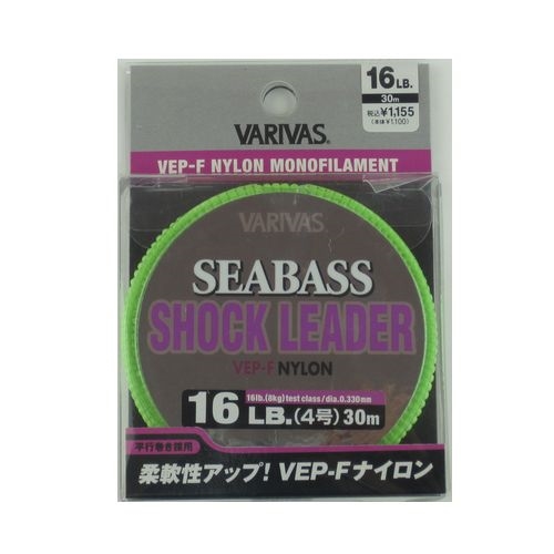 バリバス バリバス ｖａｒｉｖａｓ シーバス ショックリーダー ナイロン ３０ｍ １６ｌｂ ナチュラル ゆうパケット ライン ハリス 道糸 釣り具の通販なら 釣具のポイント 公式 オンラインストア