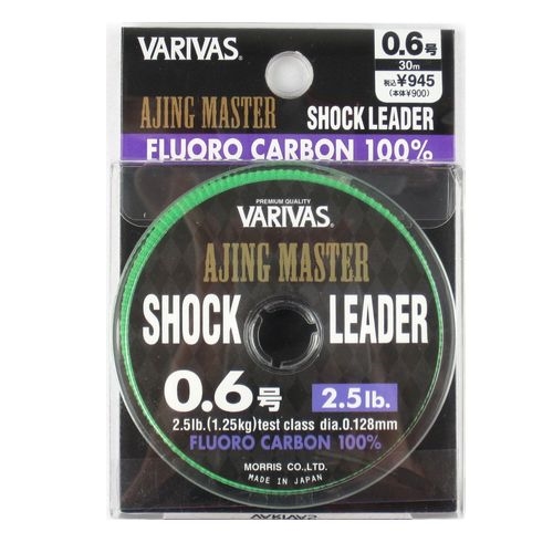 釣り具の通販なら 釣具のポイント 公式 オンラインストアバリバス アジングマスター ショックリーダー ３０ｍ ０ ６号 ゆうパケット 0 6号 ｸﾘｱｰ ライン ハリス 道糸