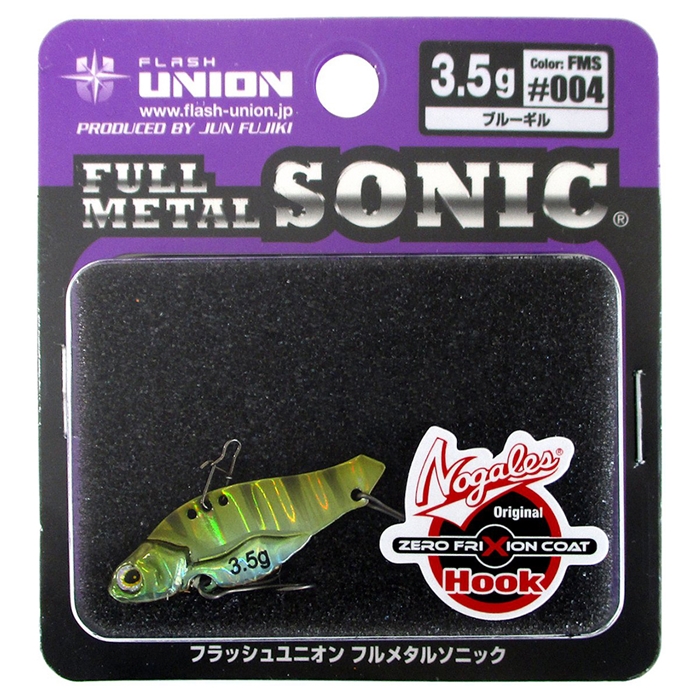 バリバス FLASH UNION Full Metal Sonic 3.5g #004 ブルーギル【ゆうパケット】(#004 ブルーギル): ルアー  釣り具の通販なら｜釣具のポイント 【公式】オンラインストア