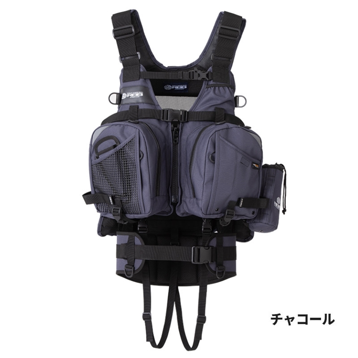 リバレイ/RBB RBB ウェーディングベスト24LIMITED フリー チャコール 7716