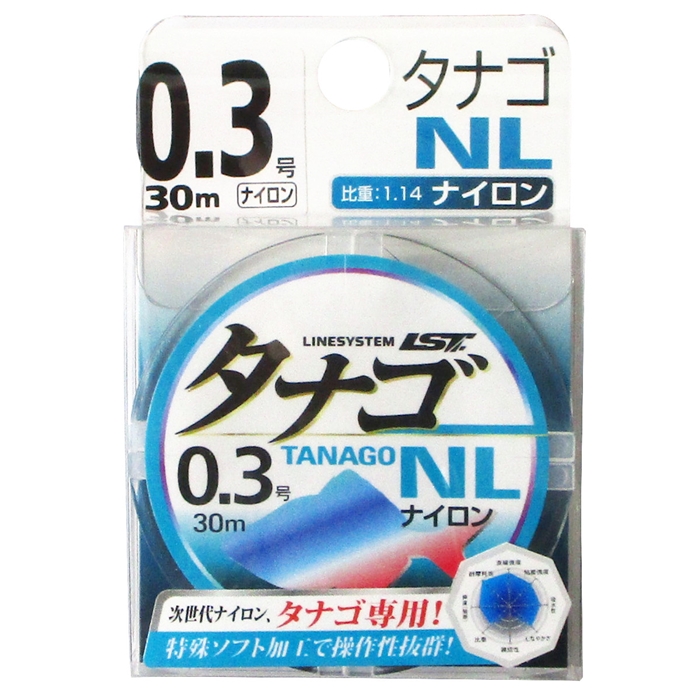 タナゴ03 ラインシステム タナゴNL 30m 0.3号【ゆうパケット】 - 釣具の